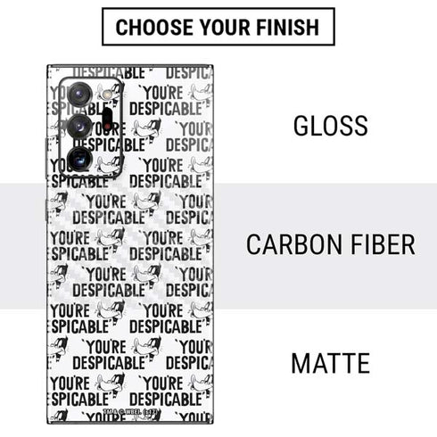 Looney Tunes Daffy Duck Youre Despicable Grid Galaxy Note20 Ultra 5G Skin