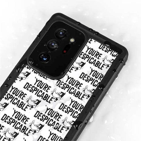 Looney Tunes Daffy Duck Youre Despicable Grid Galaxy Note20 Ultra 5G Waterproof Case