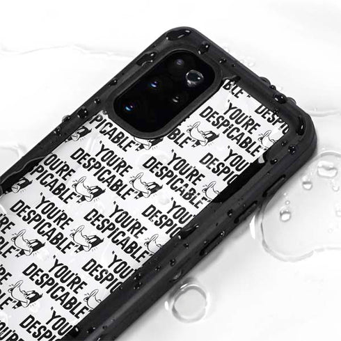 Looney Tunes Daffy Duck Youre Despicable Grid Galaxy S20 Plus Waterproof Case