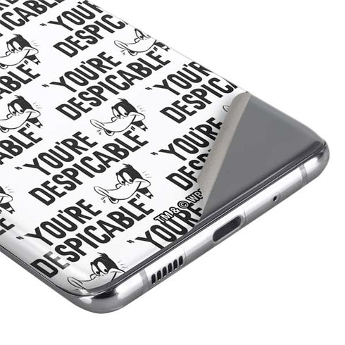 Looney Tunes Daffy Duck Youre Despicable Grid Galaxy S20 Skin