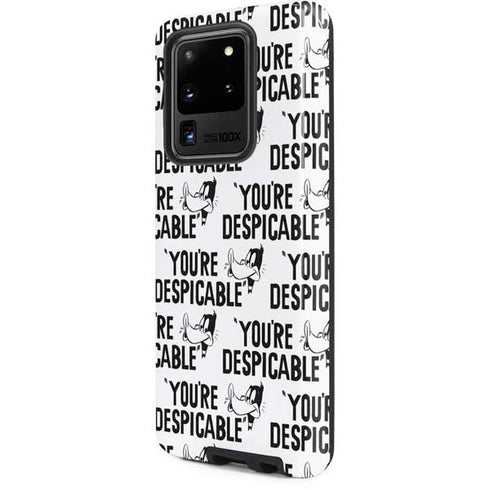 Looney Tunes Daffy Duck Youre Despicable Grid Galaxy S20 Ultra 5G Pro Case