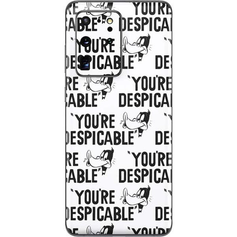 Looney Tunes Daffy Duck Youre Despicable Grid Galaxy S20 Ultra 5G Skin