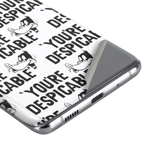 Looney Tunes Daffy Duck Youre Despicable Grid Galaxy S20 Ultra 5G Skin