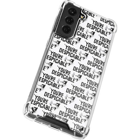 Looney Tunes Daffy Duck Youre Despicable Grid Galaxy S21 5G Clear Case