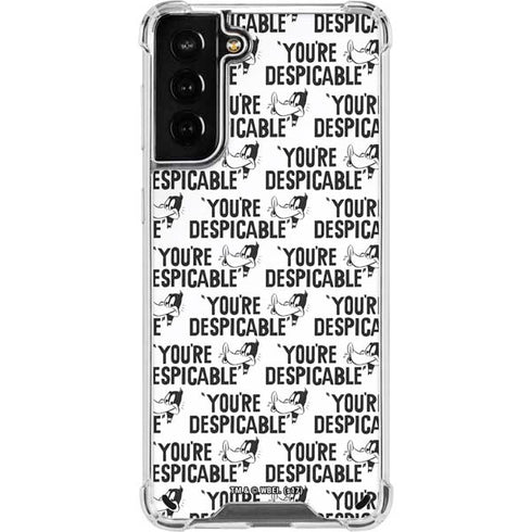 Looney Tunes Daffy Duck Youre Despicable Grid Galaxy S21 Plus 5G Clear Case