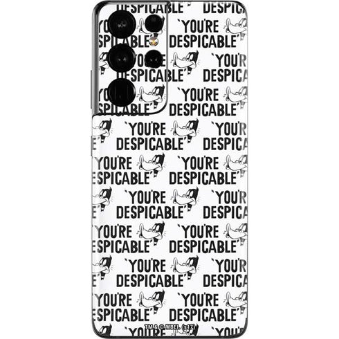 Looney Tunes Daffy Duck Youre Despicable Grid Galaxy S21 Ultra 5G Skin