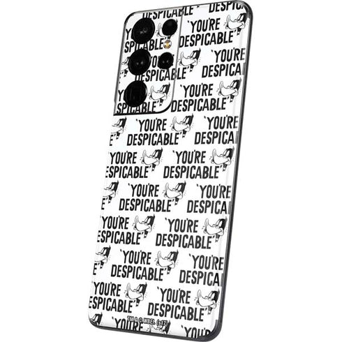 Looney Tunes Daffy Duck Youre Despicable Grid Galaxy S21 Ultra 5G Skin