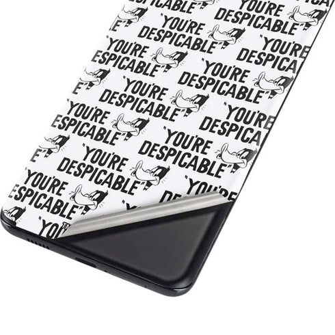 Looney Tunes Daffy Duck Youre Despicable Grid Galaxy S21 Ultra 5G Skin