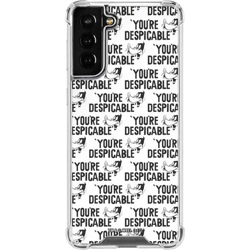 Looney Tunes Daffy Duck Youre Despicable Grid Galaxy S22 Plus Clear Case
