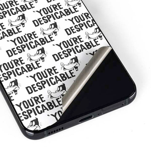 Looney Tunes Daffy Duck Youre Despicable Grid Galaxy S22 Plus Skin