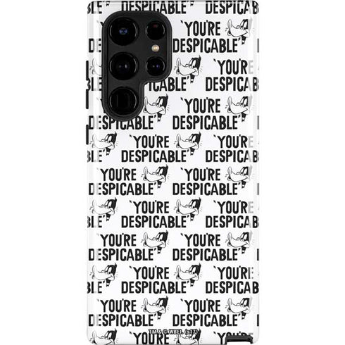 Looney Tunes Daffy Duck Youre Despicable Grid Galaxy S22 Ultra Pro Case