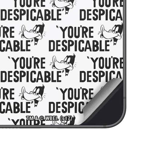 Looney Tunes Daffy Duck Youre Despicable Grid Galaxy S23 Plus Skin