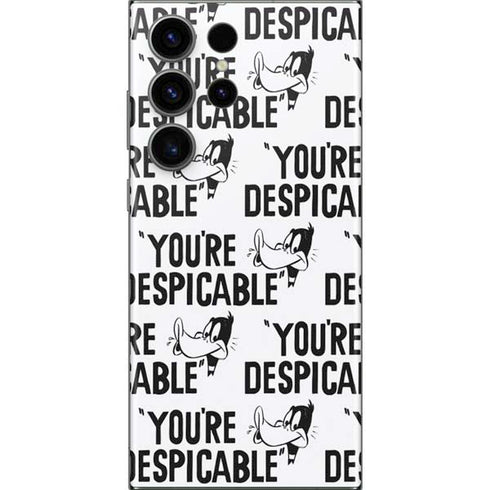 Looney Tunes Daffy Duck Youre Despicable Grid Galaxy S23 Ultra Skin