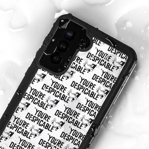 Looney Tunes Daffy Duck Youre Despicable Grid Galaxy S23 Waterproof Case