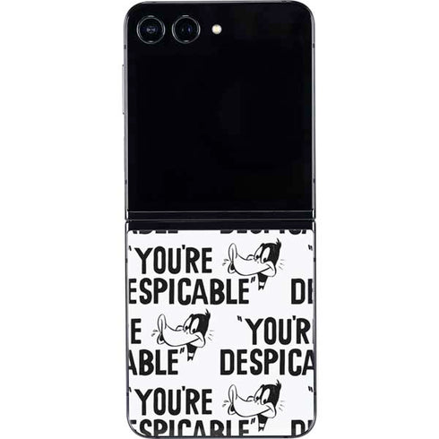 Looney Tunes Daffy Duck Youre Despicable Grid Galaxy Z Flip5 5G Skin
