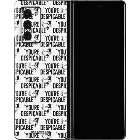 Looney Tunes Daffy Duck Youre Despicable Grid Galaxy Z Fold2 5G Skin