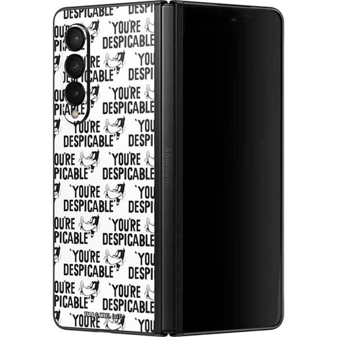 Looney Tunes Daffy Duck Youre Despicable Grid Galaxy Z Fold3 5G Skin