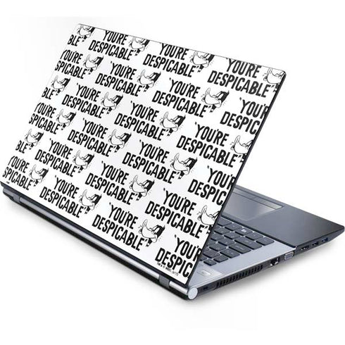 Looney Tunes Daffy Duck Youre Despicable Grid Generic Laptop Skin
