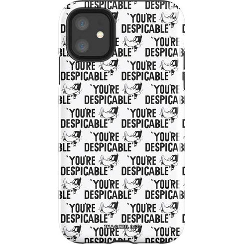 Looney Tunes Daffy Duck Youre Despicable Grid iPhone 11 Impact Case