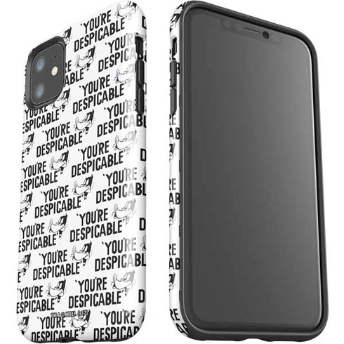 Looney Tunes Daffy Duck Youre Despicable Grid iPhone 11 Impact Case