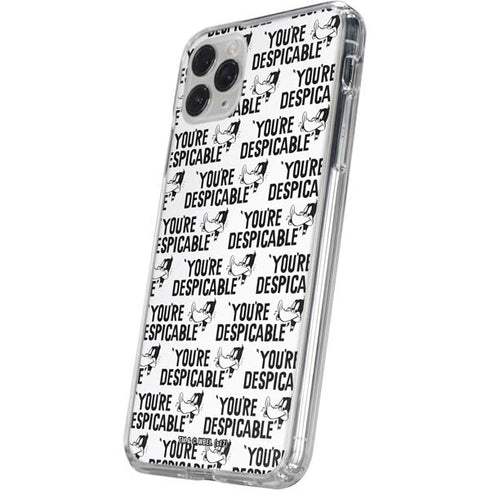 Looney Tunes Daffy Duck Youre Despicable Grid iPhone 11 Pro Clear Case