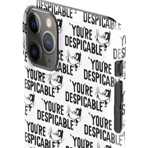 Looney Tunes Daffy Duck Youre Despicable Grid iPhone 11 Pro Max Lite Case
