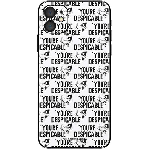 Looney Tunes Daffy Duck Youre Despicable Grid iPhone 11 Skin