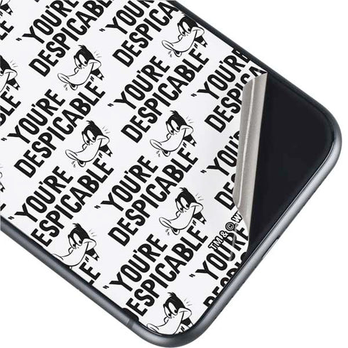 Looney Tunes Daffy Duck Youre Despicable Grid iPhone 11 Skin