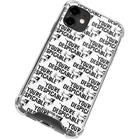 Looney Tunes Daffy Duck Youre Despicable Grid iPhone 12 Clear Case