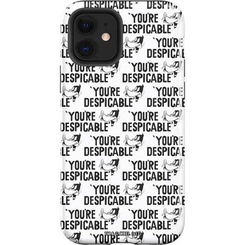 Looney Tunes Daffy Duck Youre Despicable Grid iPhone 12 Impact Case