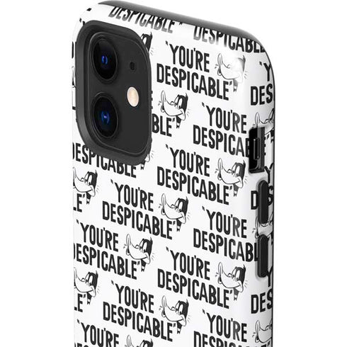 Looney Tunes Daffy Duck Youre Despicable Grid iPhone 12 Impact Case