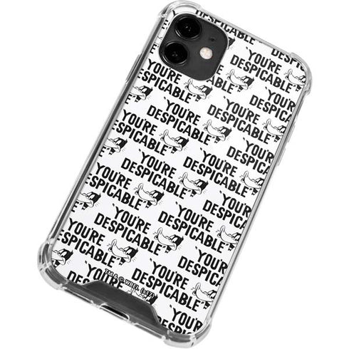 Looney Tunes Daffy Duck Youre Despicable Grid iPhone 12 Mini Clear Case