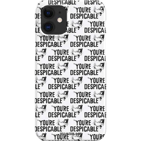 Looney Tunes Daffy Duck Youre Despicable Grid iPhone 12 Mini Lite Case