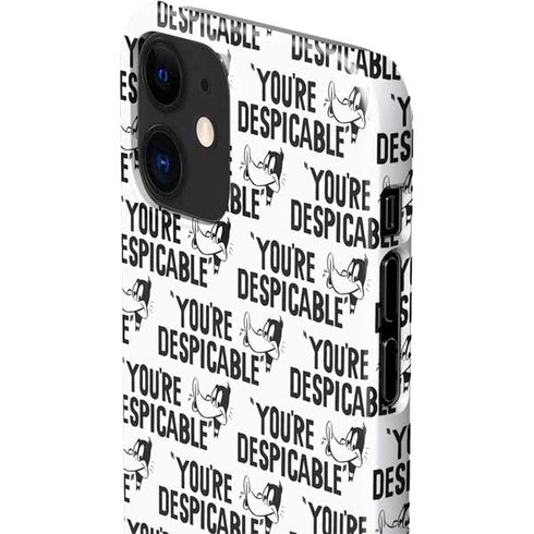 Looney Tunes Daffy Duck Youre Despicable Grid iPhone 12 Mini Lite Case