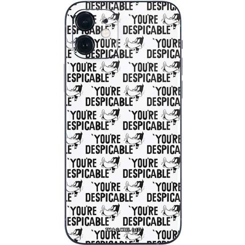 Looney Tunes Daffy Duck Youre Despicable Grid iPhone 12 Mini Skin