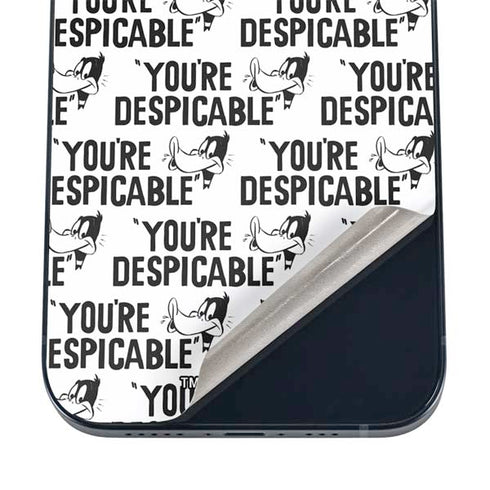 Looney Tunes Daffy Duck Youre Despicable Grid iPhone 12 Mini Skin