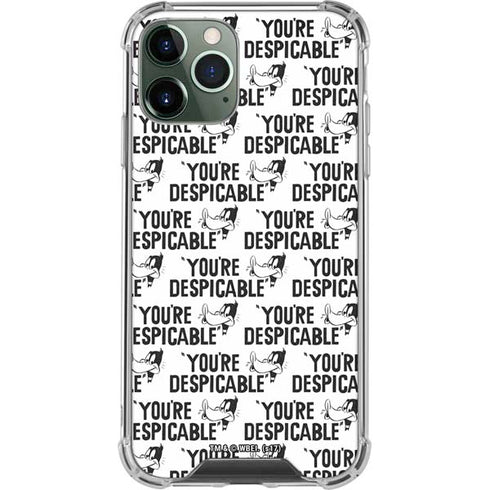 Looney Tunes Daffy Duck Youre Despicable Grid iPhone 12 Pro Clear Case