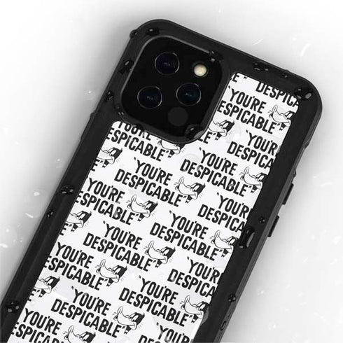 Looney Tunes Daffy Duck Youre Despicable Grid iPhone 12 Pro Max Waterproof Case