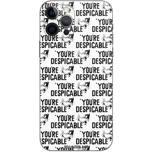 Looney Tunes Daffy Duck Youre Despicable Grid iPhone 12 Pro Skin