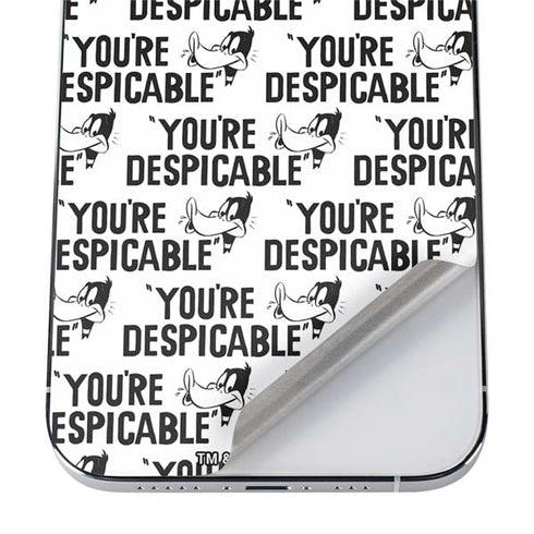 Looney Tunes Daffy Duck Youre Despicable Grid iPhone 12 Pro Skin