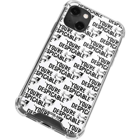 Looney Tunes Daffy Duck Youre Despicable Grid iPhone 13 Mini Clear Case