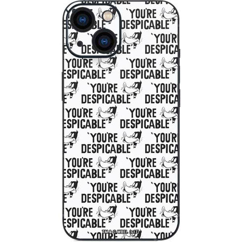 Looney Tunes Daffy Duck Youre Despicable Grid iPhone 13 Mini Skin