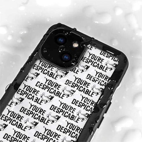 Looney Tunes Daffy Duck Youre Despicable Grid iPhone 13 Mini Waterproof Case