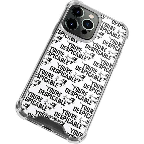 Looney Tunes Daffy Duck Youre Despicable Grid iPhone 13 Pro Clear Case