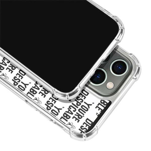 Looney Tunes Daffy Duck Youre Despicable Grid iPhone 13 Pro Max Clear Case