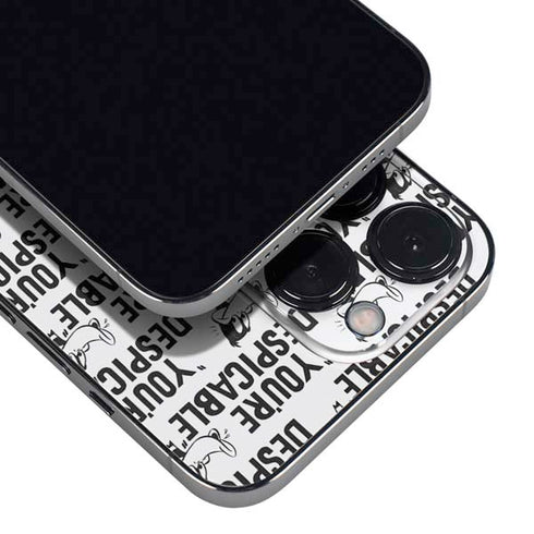 Looney Tunes Daffy Duck Youre Despicable Grid iPhone 13 Pro Skin