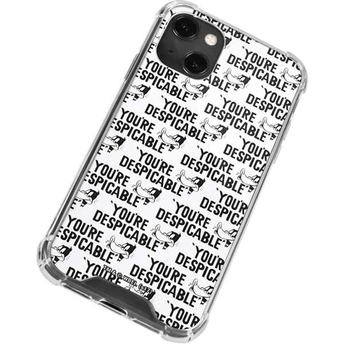 Looney Tunes Daffy Duck Youre Despicable Grid iPhone 14 Plus Clear Case