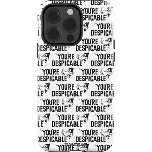Looney Tunes Daffy Duck Youre Despicable Grid iPhone 14 Pro Impact Case