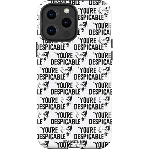 Looney Tunes Daffy Duck Youre Despicable Grid iPhone 14 Pro Max Impact Case