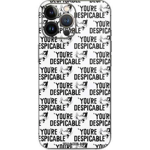 Looney Tunes Daffy Duck Youre Despicable Grid iPhone 14 Pro Max Skin